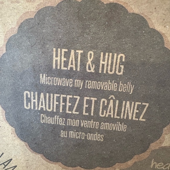 Plush Sloth Heat & Hug - Cream and Brown - Picture 3 of 4